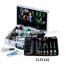 Strong&Portable Aluminum Tool Case With Fold-down Tool Pallet &Adjustable Compartments Inside